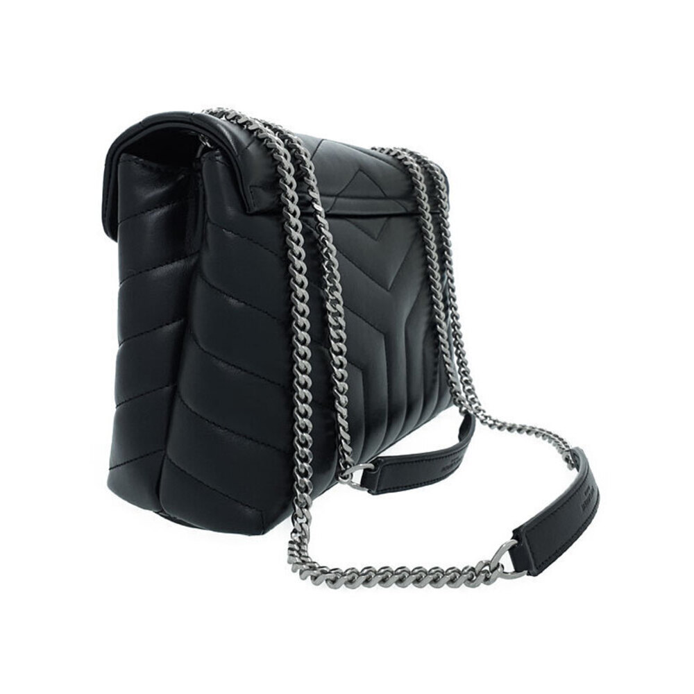 SAINT LAURENT PARIS Lulu Quilted Leather Bag Chain Shoulder - Picture 2 of 9